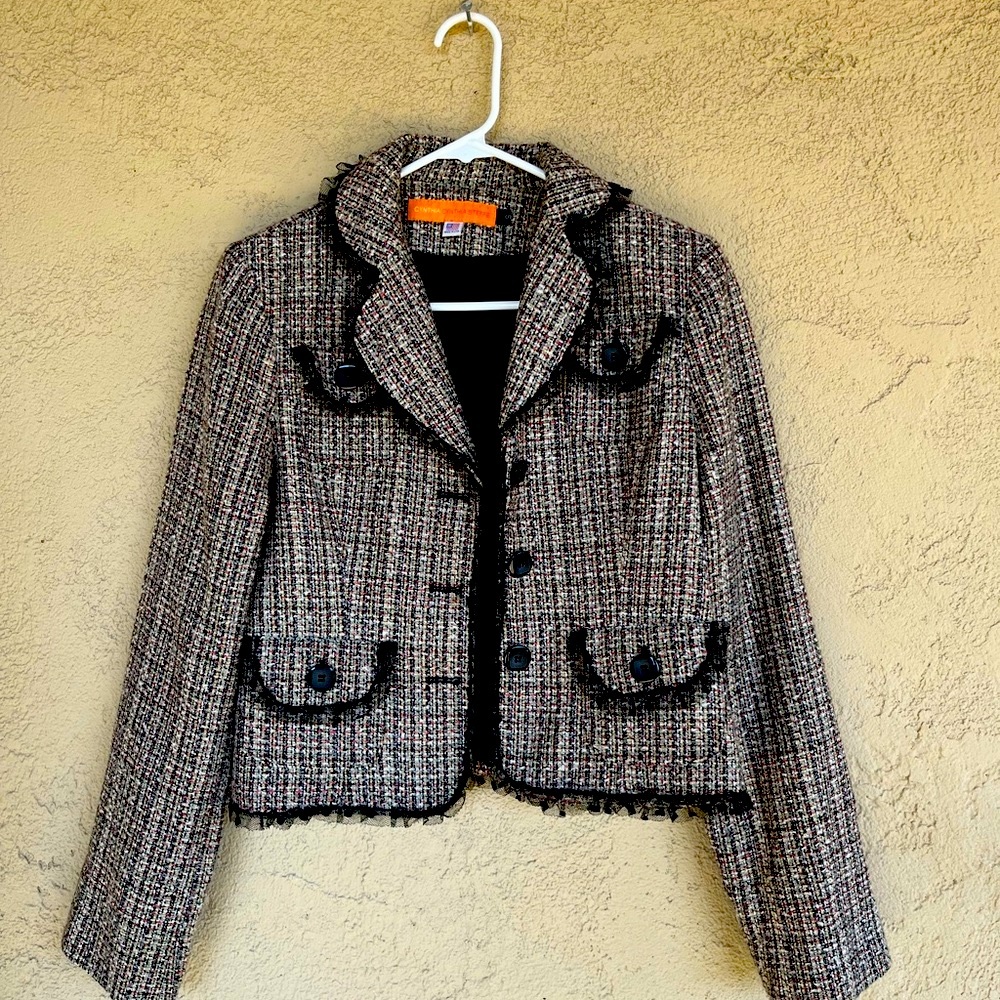 🌻2/$10 Elegant Women's Tweed Blazer